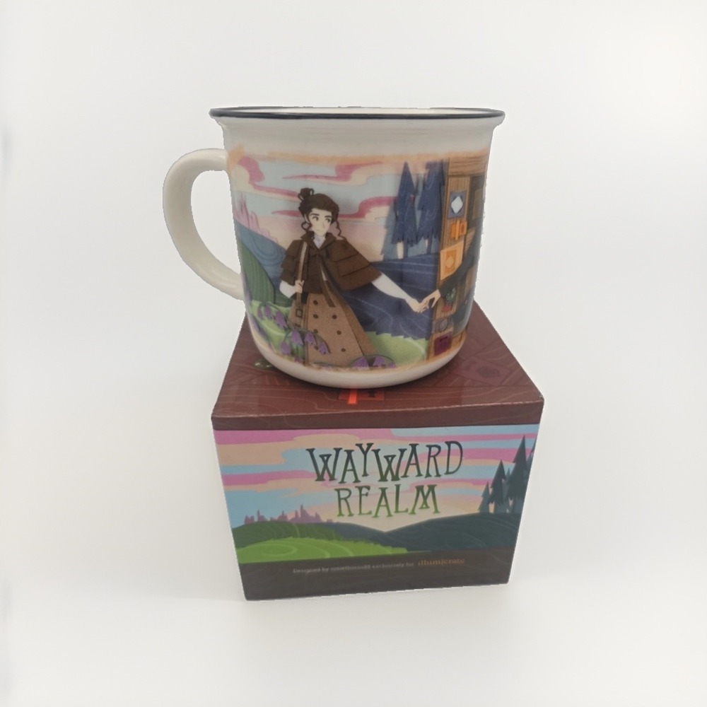 Illumicrate Mug Unisex‎ OS Multicolor Wayward Realm Exclusive Rosiethorns88 Art